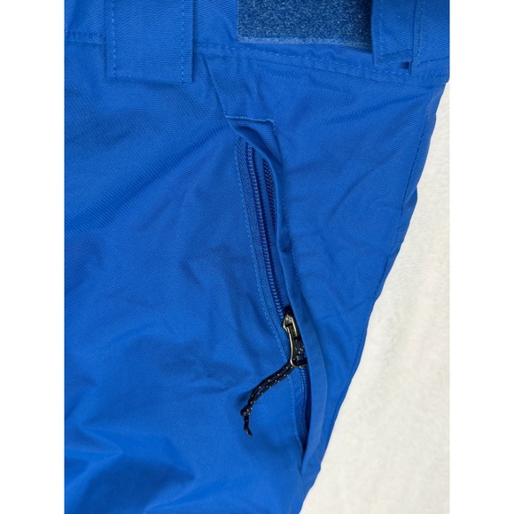 Columbia Snowboard Pants Omni-Tech Men's Small Blue Snap Zip Ski Winter Sports - Picture 7 of 10